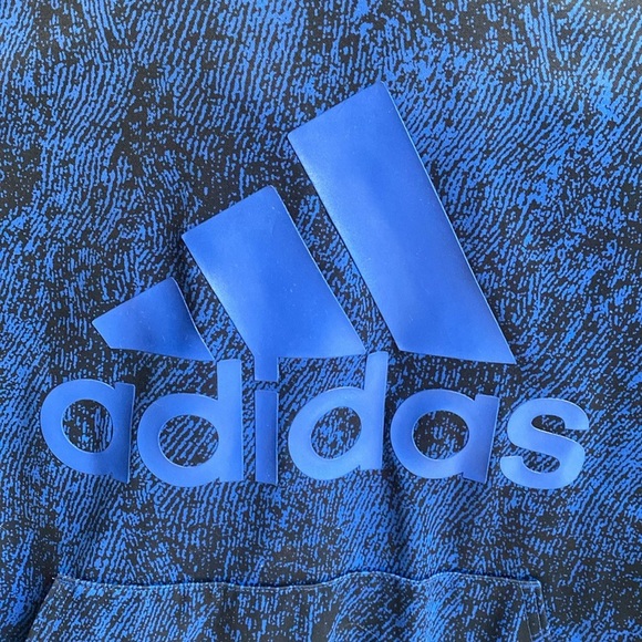 Adidas Hoody Blue Patterned - Picture 2 of 6